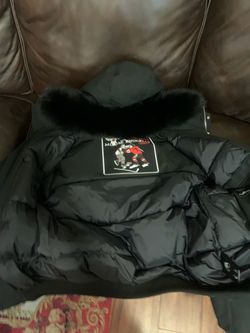 Moose Knuckles Black Bomber Jacket