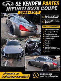 Part out Infiniti g37
