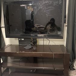 TV Stand W/ 55” TV