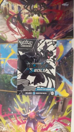 pokemon black bolt booster bundle