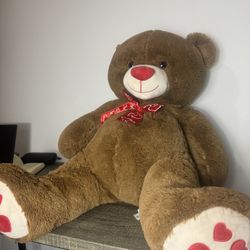 Sitting Teddy Bear 2 Ft Brown