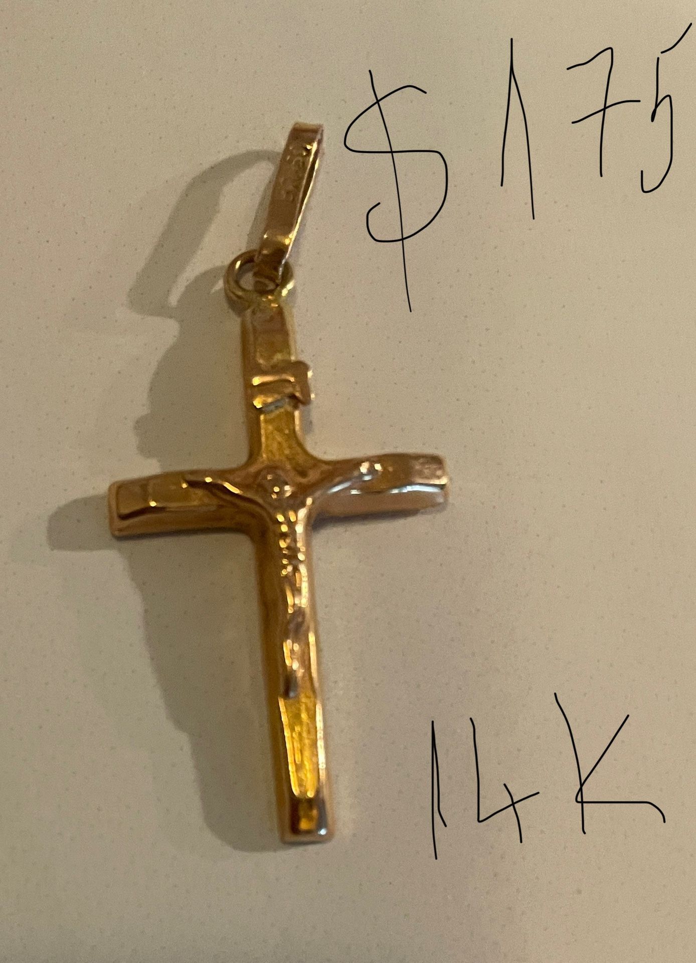 14k Gold Cross