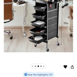 Salon Trolley Cart 
