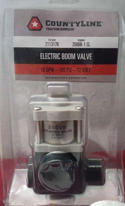 Electric Boom Valve (3/4 in. Female NPT x 3/4 in. Male)