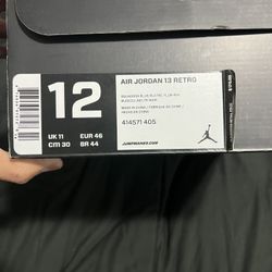 Jordan 13 Squadron Blue Size 12