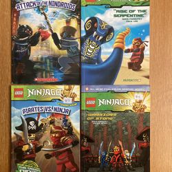 Lego Ninjago Soft Cover Books