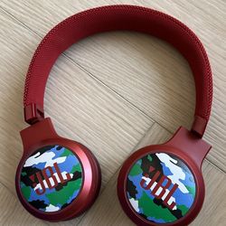JBL RED HEADPHONES