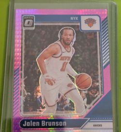 New York NBA Basketball Card for Sale Jalen BRUNSON