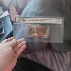 15 Cent Fourth Issue Fractional Currency