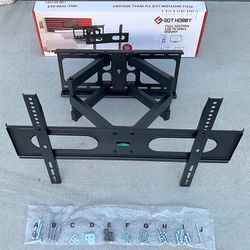 (NEW) $39 Swivel TV Wall Mount for 37-75” TVs Full Motion and Tilt Bracket VESA 600x400mm, Max 110lbs