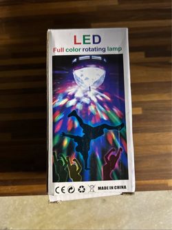 Disco Rotating Light Bulb
