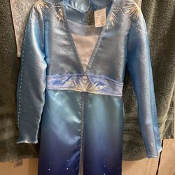Girls Frozen Elsa Costume