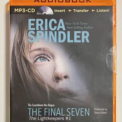THE FINAL SEVEN: The Lightkeepers Book 1 by Erica Spindler (Audio MP3-CD) Unabridged Audiobook Thriller *Unused*