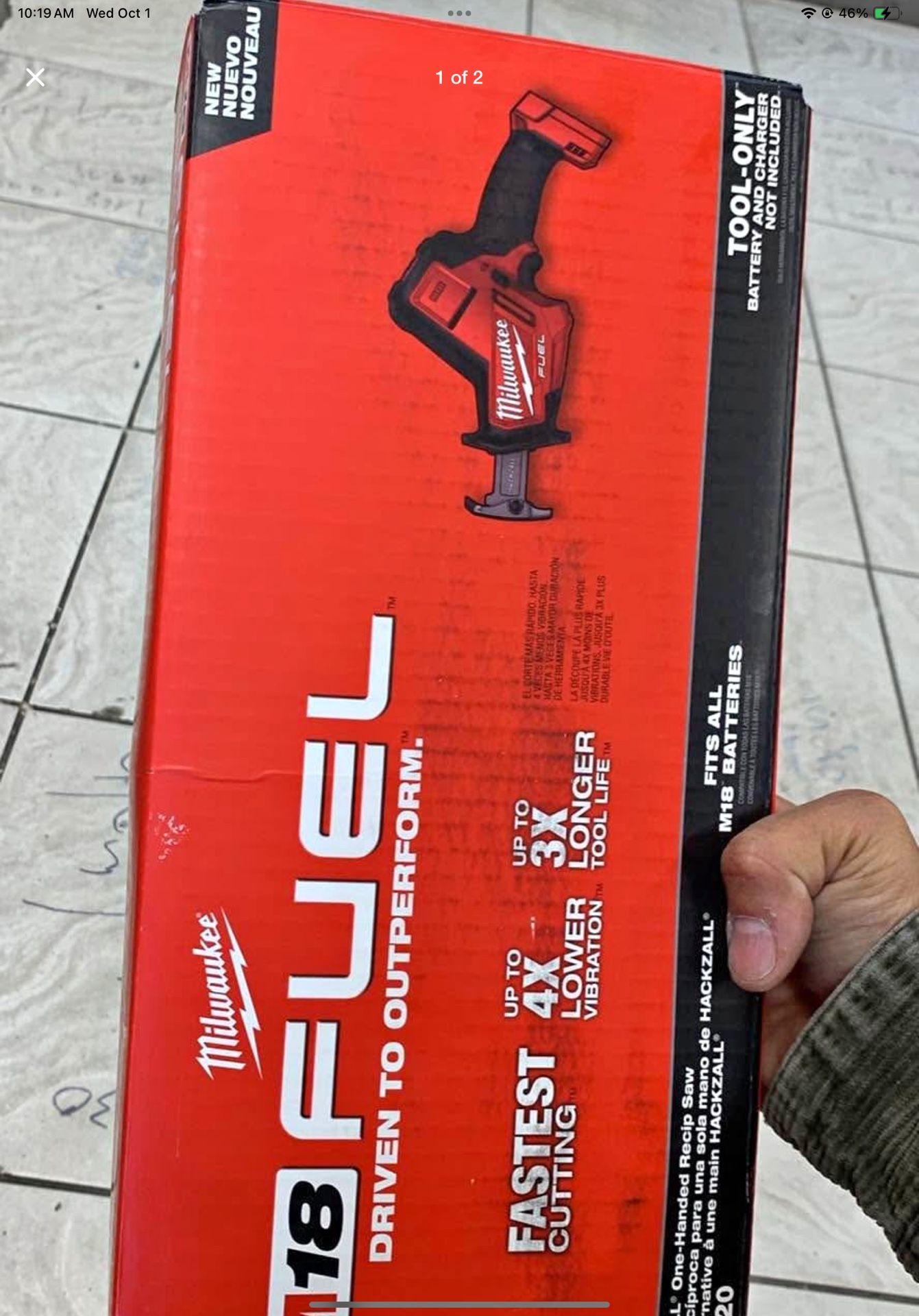 Milwaukee M18 Fuel Hackzall Tool Only