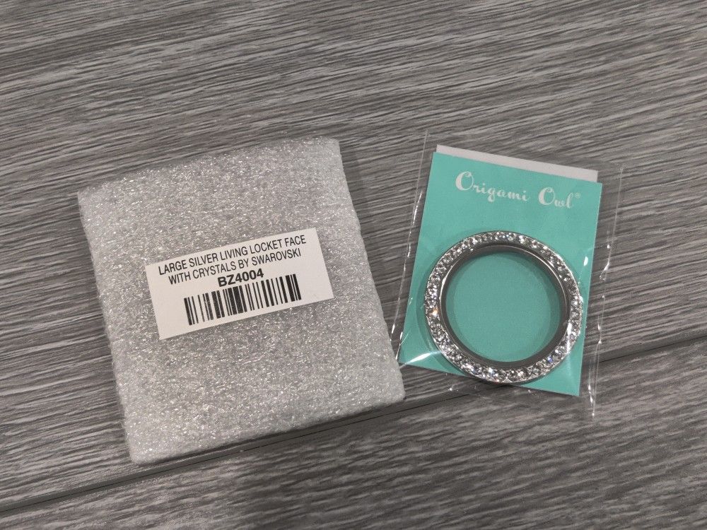 Official Origami Owl Living Locket Face Swarovski