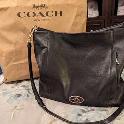 Authentic Coach Large Scout Hobo Purse