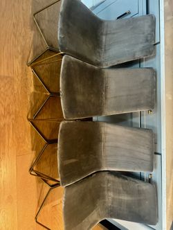 West elm Slope Dining Chairs, Set of 4