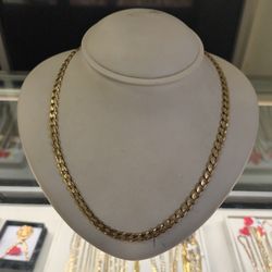 10k Solid Gold Cuban Links Necklace 25.9 Grams 25 Long Layaway Available 10%wdon If You Interested Please Make Sure You Ask For Maribel Thank You 