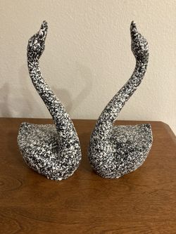 Ceramic Swans