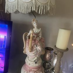 Antique Victorian Lamp 2 Ft