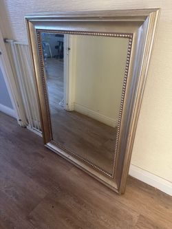 Mirror  welligton silver 50x39