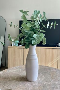 Faux Plant and Vase Decor