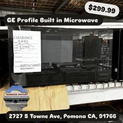 GE Profile Built In Microwave