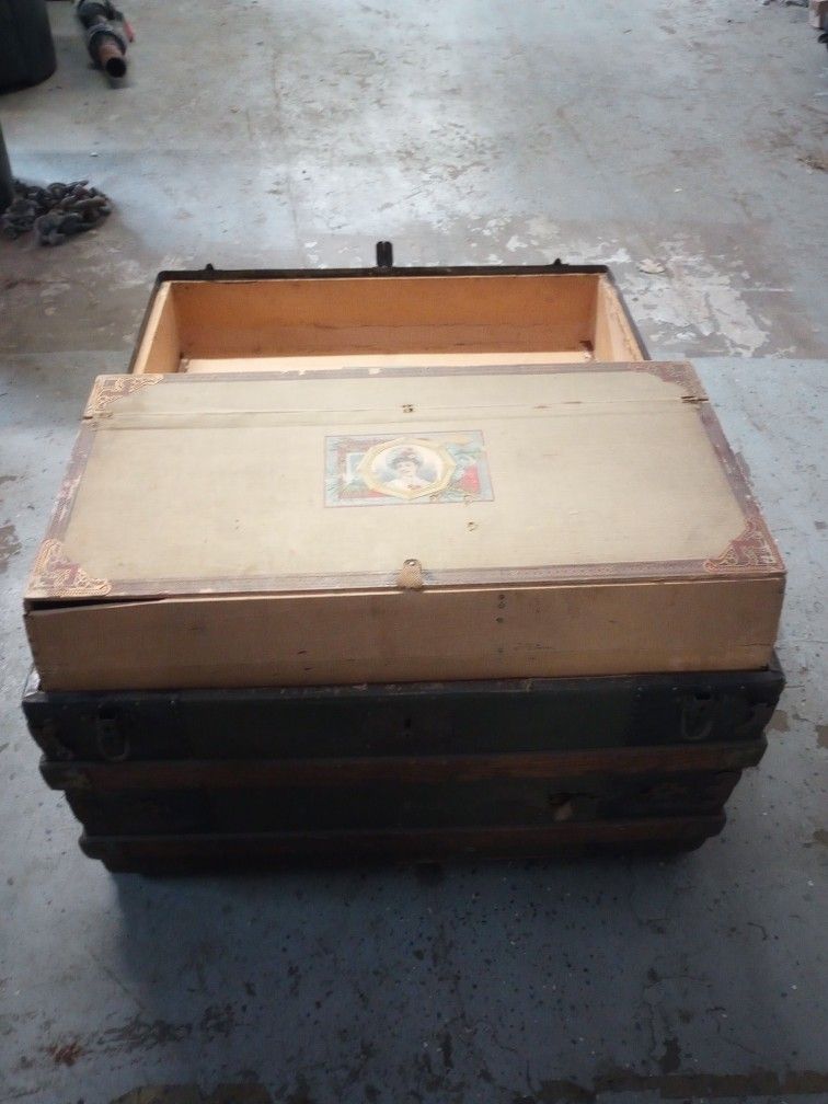 Antique Luggage Box