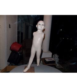 Vintage Child Mannequin Store Display Halloween Prop