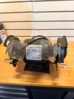 Alltrade 6" 1/2hp ball bearing bench grinder