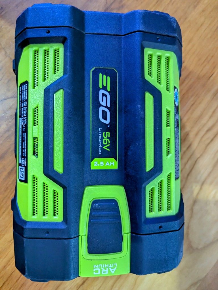 EGO 56v 2.5 ah Battery For Parts or Repair