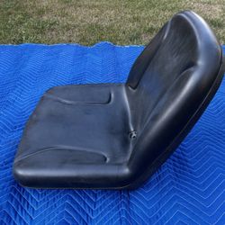 Seat with sliding track. 