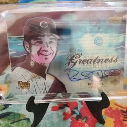 Boston Red Sox Rich Hill 2006 Upper Deck Future Stars Autograph Rookie Baseball Card 