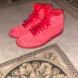 Jordan 1 High Suede Red