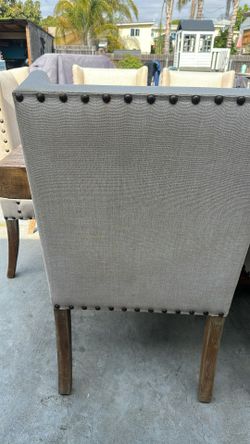 Comedor  Dining set with 6 chairs. Beautiful. Cloth easy to clean Alto Color Caramelo  muy Bonito 