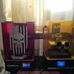 Resin 3d Printers Plus Extras 