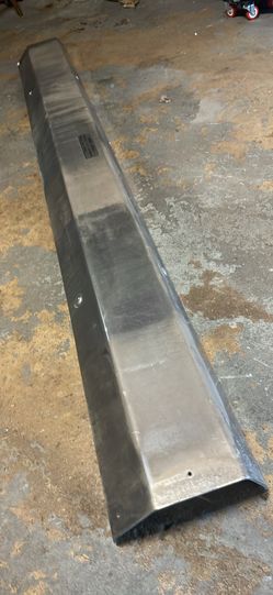 Aluminum Bumper Off An RV