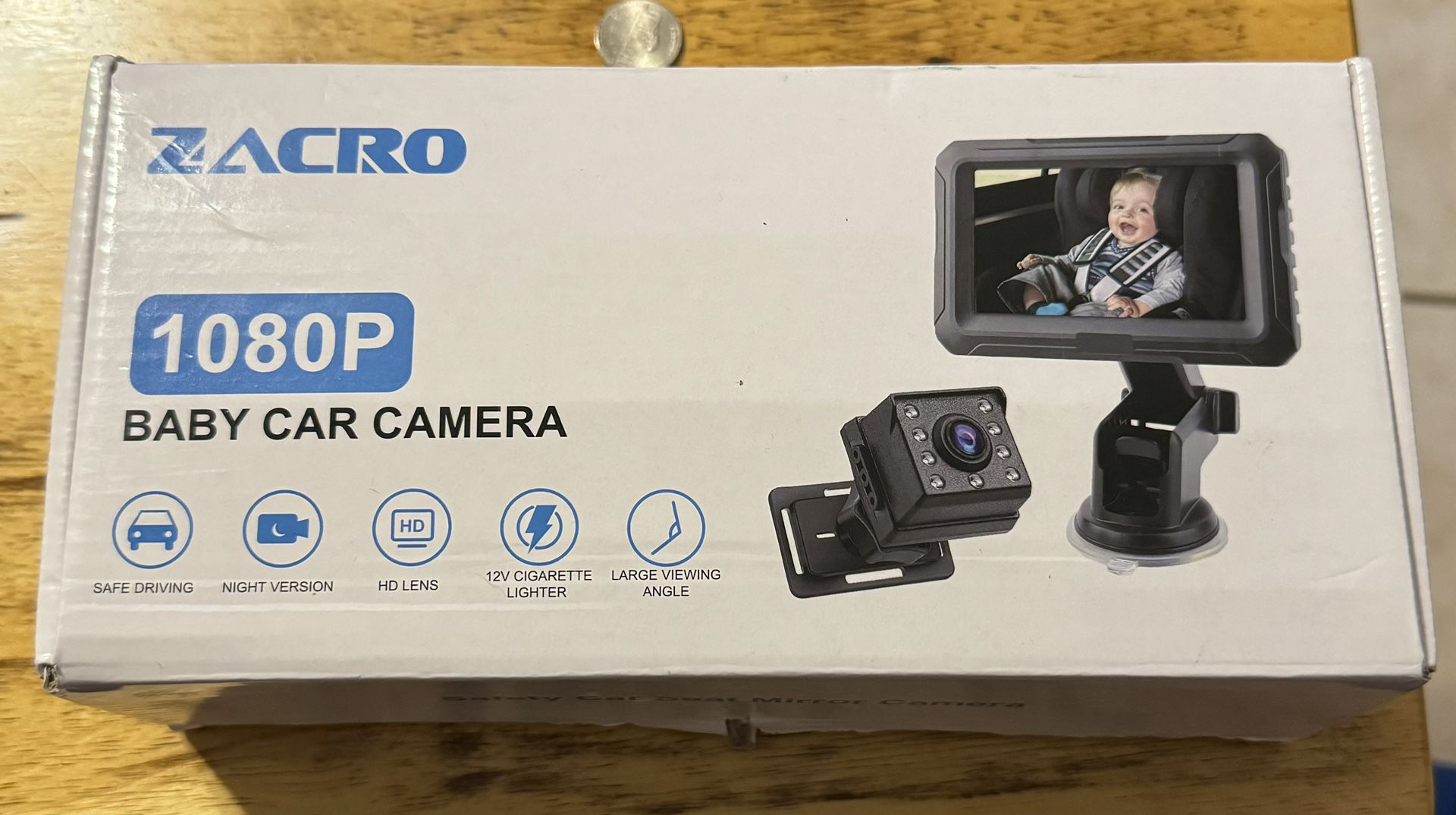 Zacro 1080P Baby Car Camera