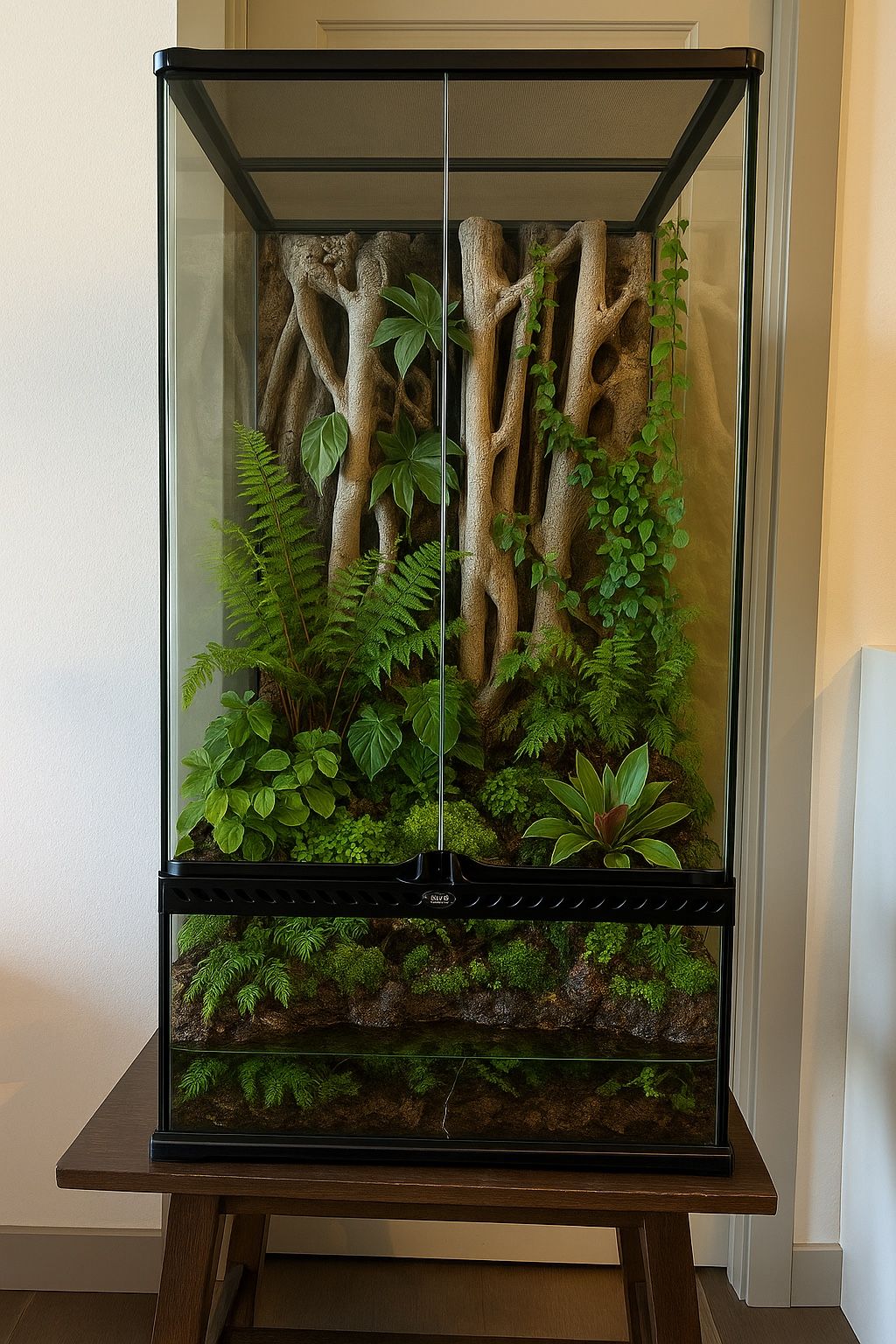 Exo Terra Paludarium – Small Extra Tall Tank (18x18x36)