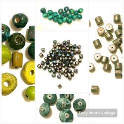 Terrific Lot Of Green Beads
