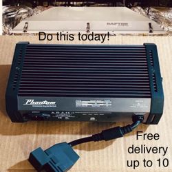 L  ight Up! Hanging Big Hydrofarm Raptor 8” Air Cooled Grow Light, Phantom Ballast Black