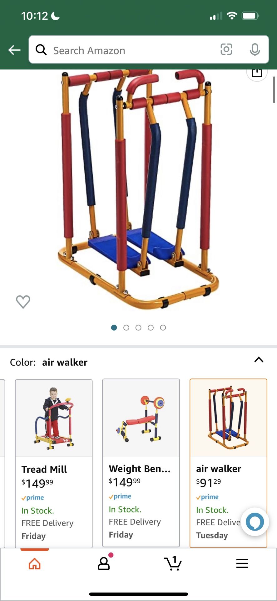 Kids Workout Equipment 