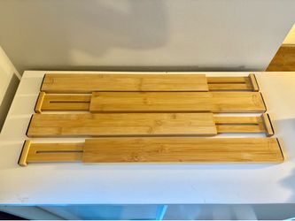 Bamboo Drawer Dividers