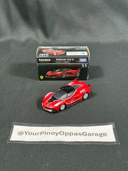 1/64 Takara Tomy Tomica Premium #33 - Red Ferrari FXX K (2021)
