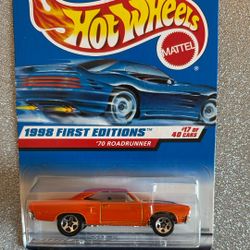 1970 roadrunner hot wheel