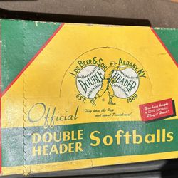 J. De beer & Son Double Header Vintage Softballs