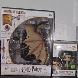 Harry Potter Funko Pop And Hungarian Horntail