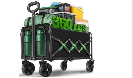 Heavy duty collapsed wagon