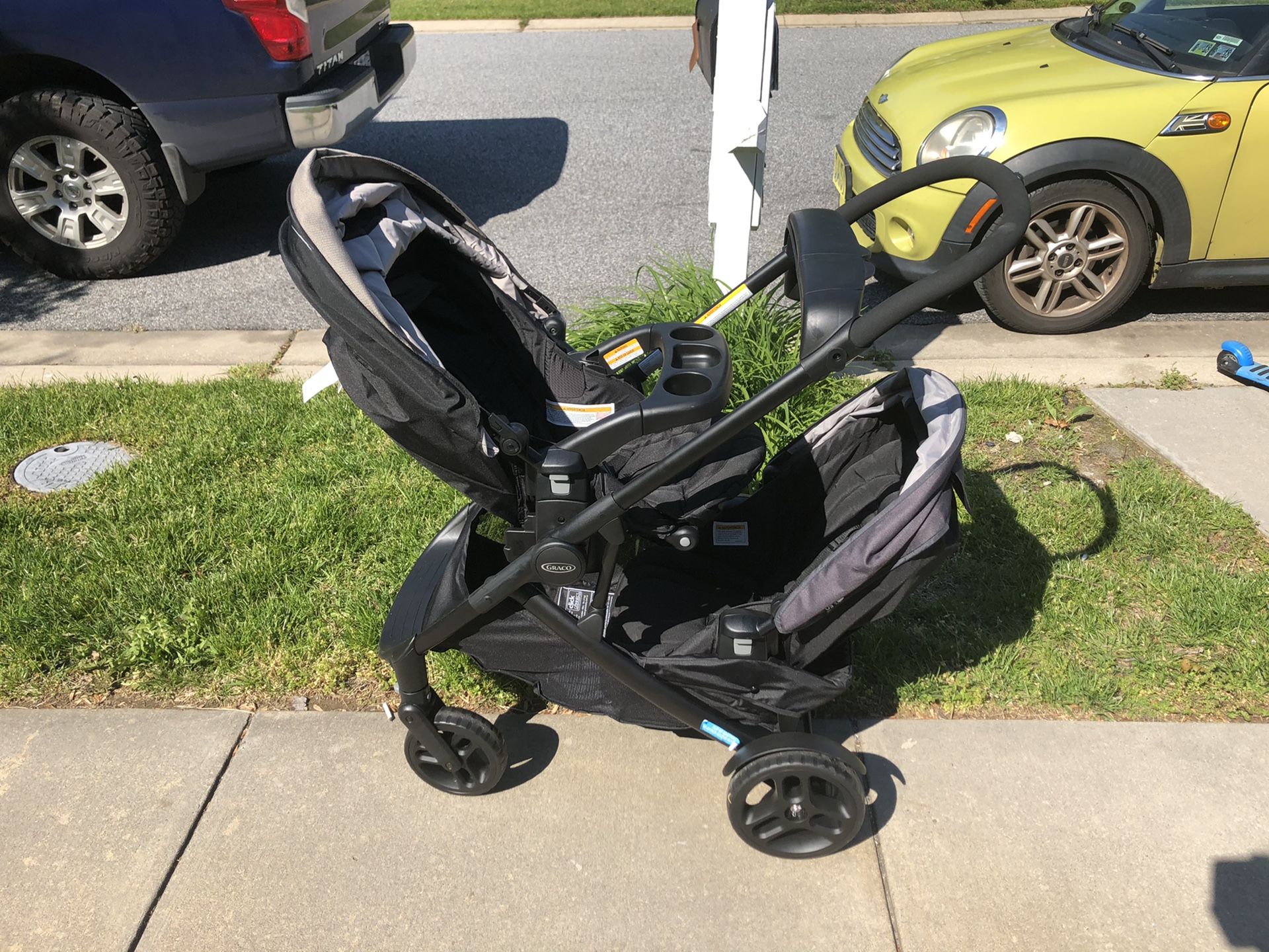 Baby graco double Modes2grow stroller