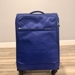 Ricardo Blue Carry On Suitcase – Available for Pickup Today